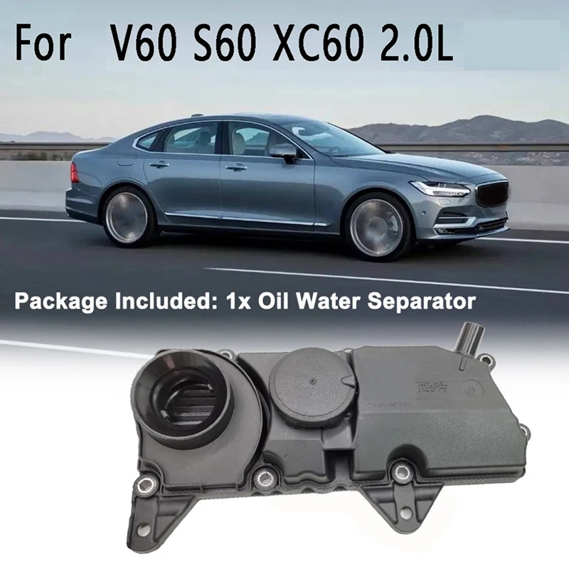 

31316184 PCV Oil Trap Valve Cover Engine Valve Cover With Gasket Set For Volvo V60 S60 XC 60 XC90 V90 2.0L