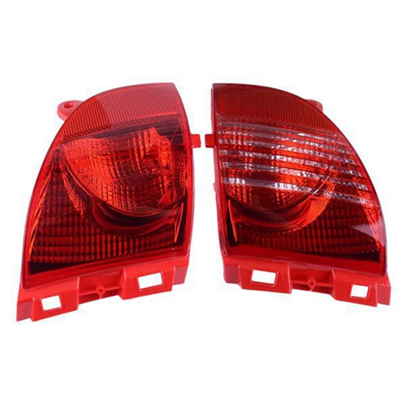 

1Pair Car Rear Bumper Fog Light Parking Warning Reflector Taillights Brake Lamp For Peugeot 308CC/C3/2008 2009-2014