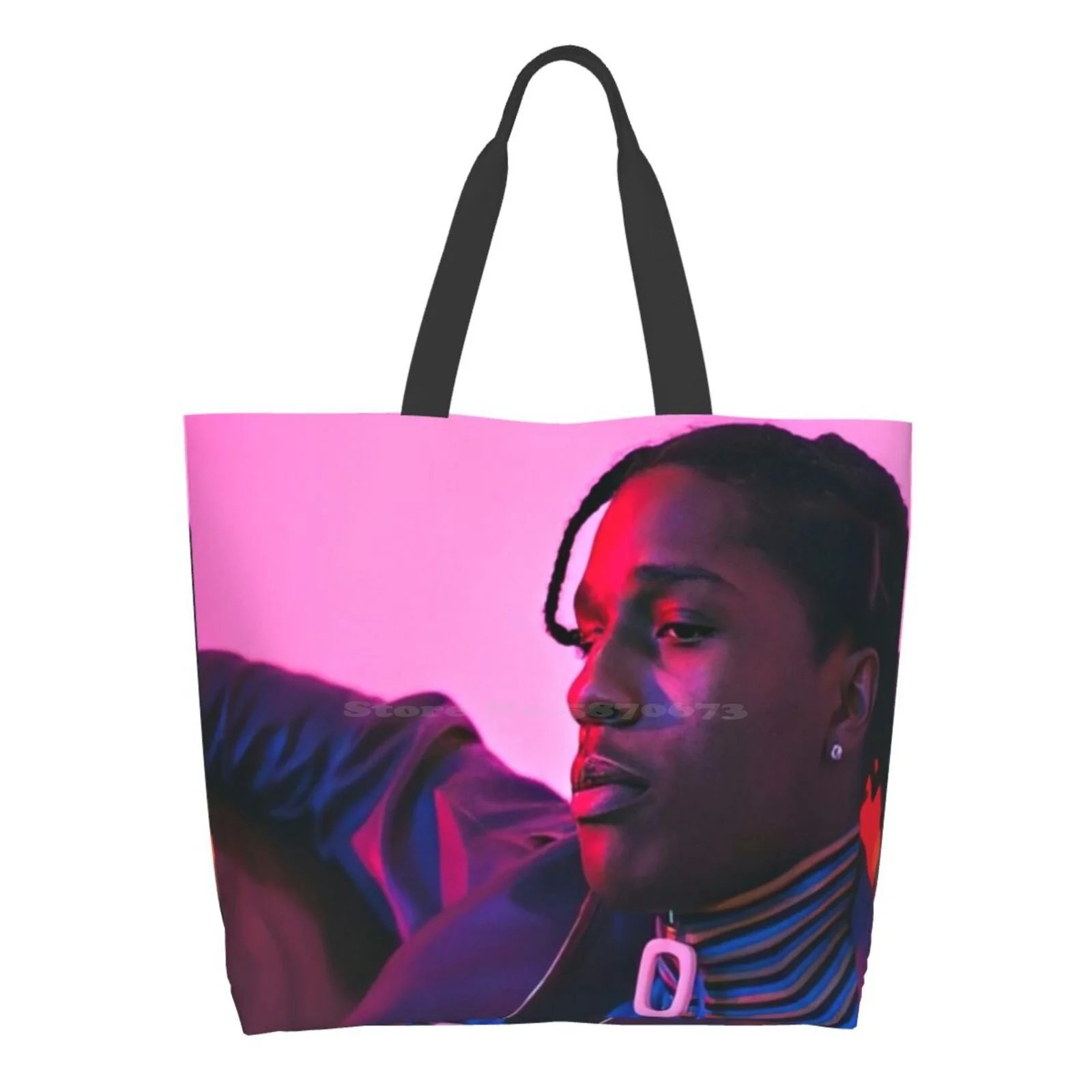 

Printed Casual Tote Large Capacity Female Handbags Rap Music Tyler Rapper Hip Hop Man Sing Song Explorepage Hypebeast Trap
