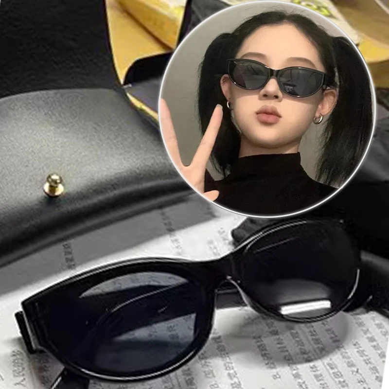 Женские солнцезащитные очки кошачий глаз в стиле ретро