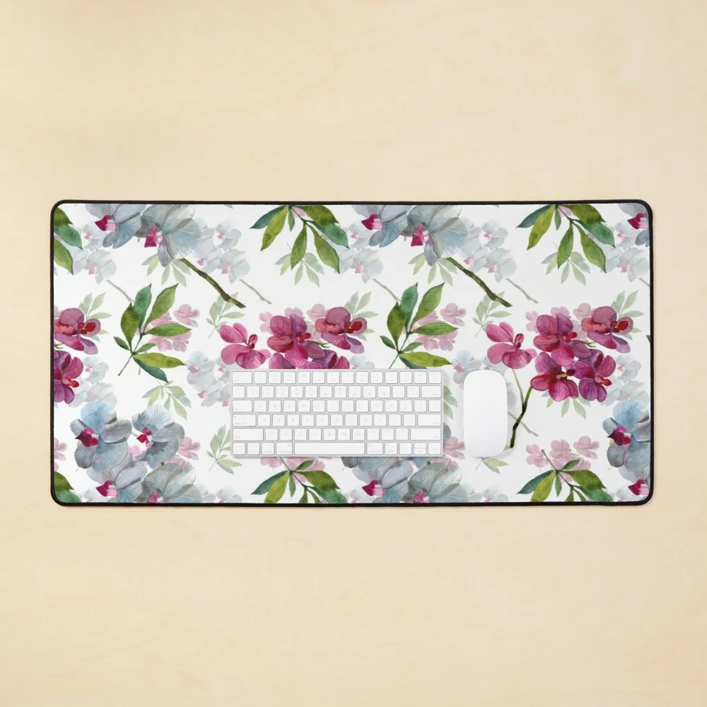 

Orchid Mouse Pad Gaming Mouse Pad Large Big Mouse Mat Computer Mousepad Mause Pad Desktop Keyboard Mat Cushion