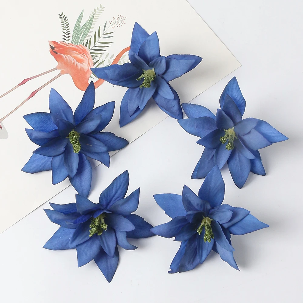 

Искусственные цветочные головки шелк 8 см 20 шт для свадьбы и декора