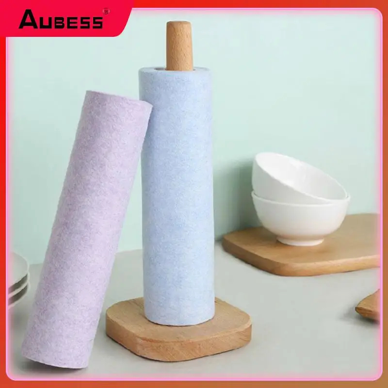 

Multi-functional Dishcloth Purple Blue Pink Cleaning Cloths Modern Minimalist Coconut Peel Wipe Absorbent Strong Flexibility