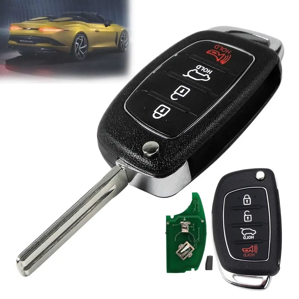 315/433 МГц Автомобильный флип-ключ