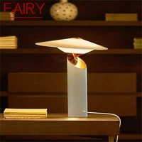 fairy italian style table lamp vintage simple design led bedside desk light decor for home living room hotel