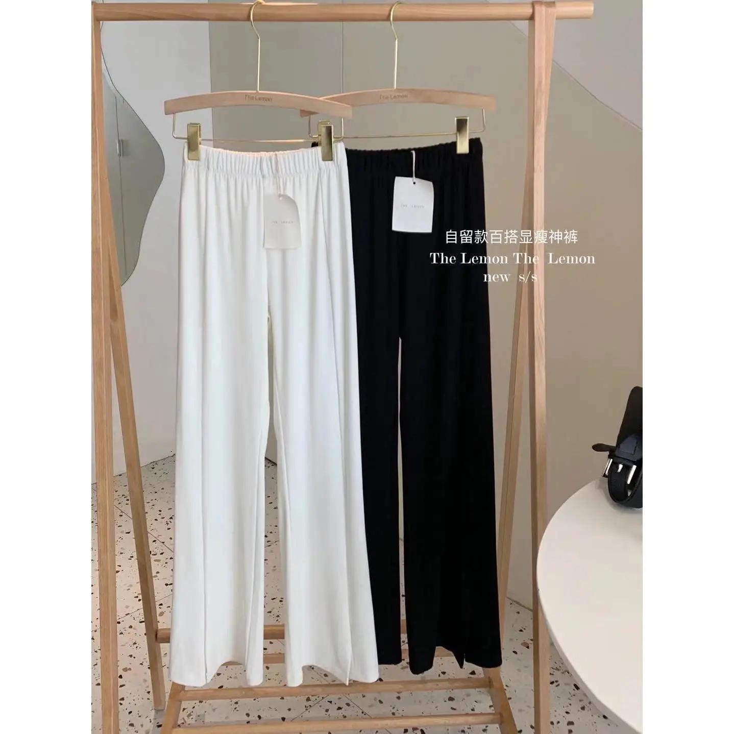 

Брюки женские прямые повседневные с эластичным поясом, облегающие свободные джоггеры, спортивные штаны, белые, весна-лето