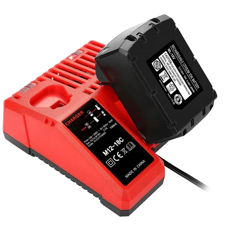 Для M & 12 для M & 18 быстрое Сменное зарядное устройство M · 12-18 12 В 14,4 в 18 в литий-ионное зарядное устройство для аккумулятора Milwaukee для телефона/N12
