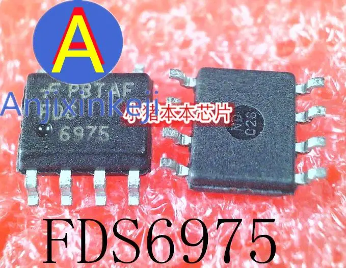 

10pcs 100% orginal new FDS6975-NL FDS6975 FOS6975 6975 SOP-8
