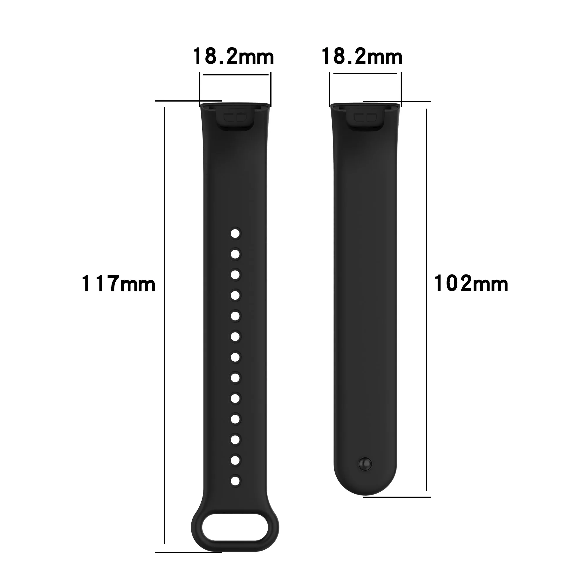 For Redmi Smart Band Pro Replacement Watchband Soft Silicone Sport Wrist Strap For Xiaomi Redmi Band Pro Bracelet Accessories images - 6