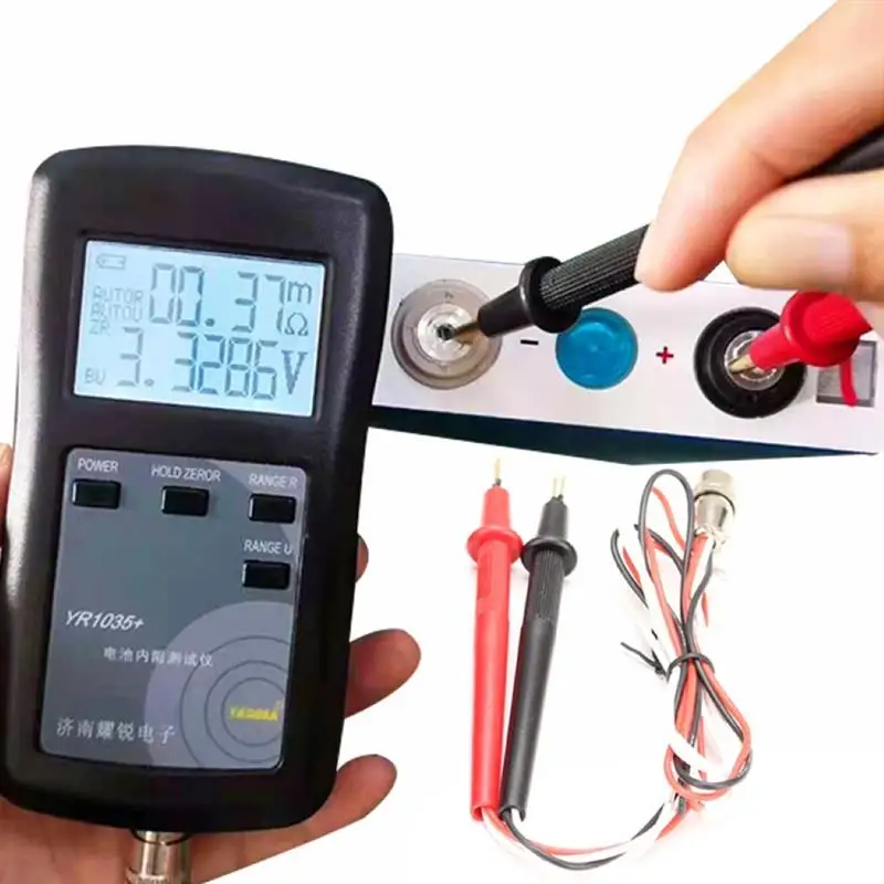 Измеритель внутреннего сопротивления YR1035 высокоточный измеритель батареи 100 в -