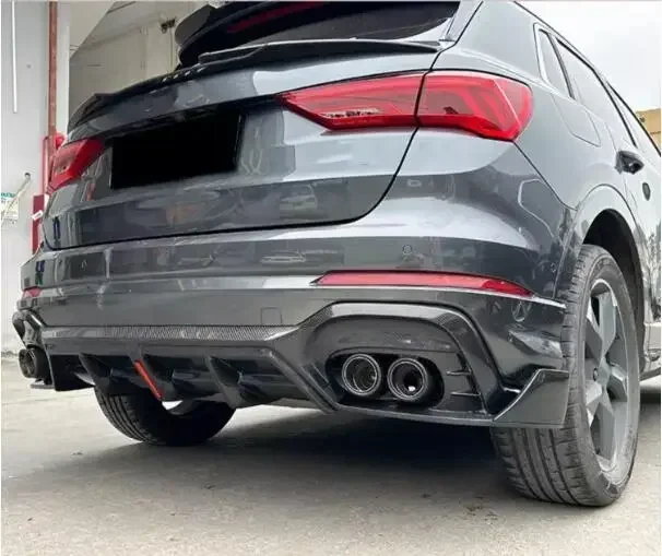 Новинка! Для Audi Q3 2019 2020 2021 2022 2023 2024 бампер передняя губа задний багажник диффузор