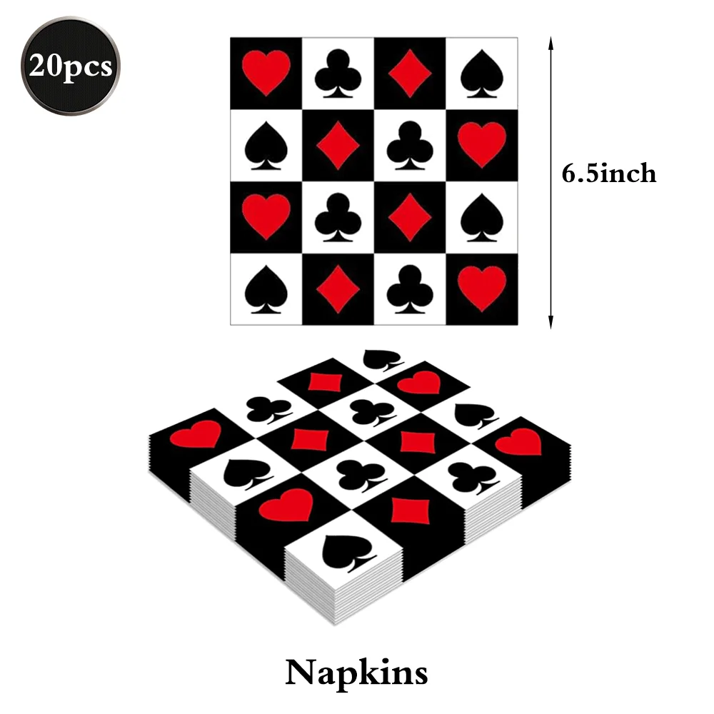 

Декорации для вечеринки на тему казино EsenTroye