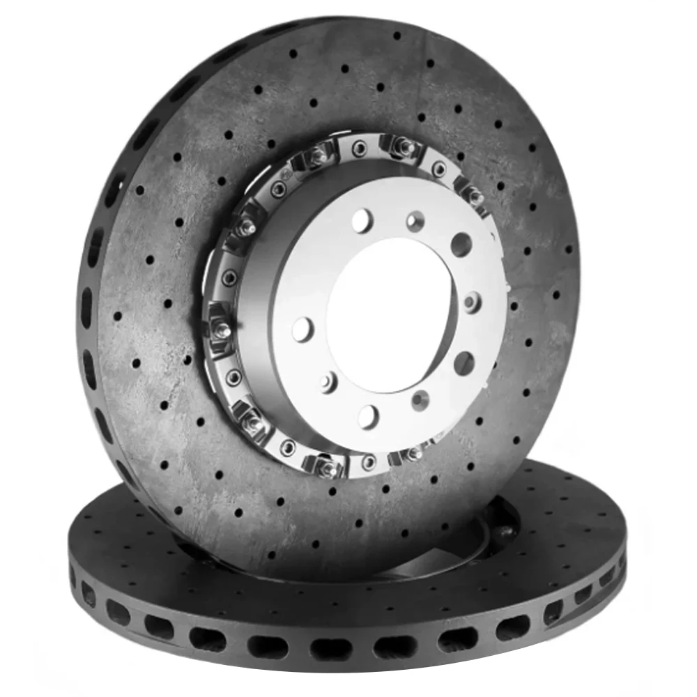 Große Bremssystem Carbon Keramik Bremsen Kohle Faser Bremsscheibe для Nissan GT-R GTR GT R R35