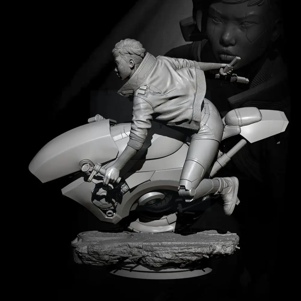 

Аксессуары для мотоцикла, Женская Неокрашенная модель «сделай сам», 75 мм, модель I2x5 2986, самосборка