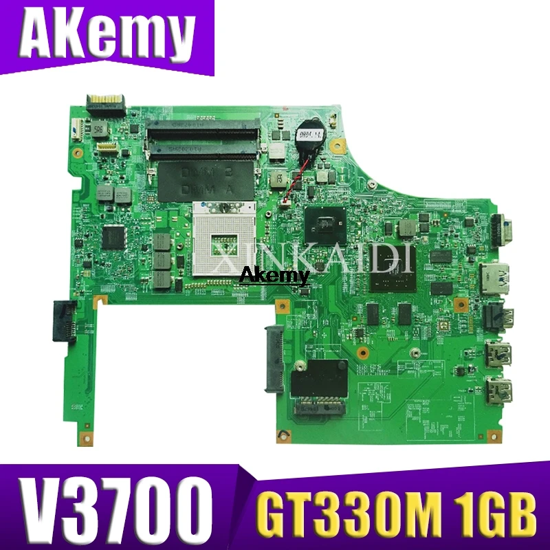 

Akemy CN-0WTW8F WTW8F For DELL V3700 laptop motherboard HM57 GT330M 1GB DW70 09290-1 48.4RU06.011 Main board