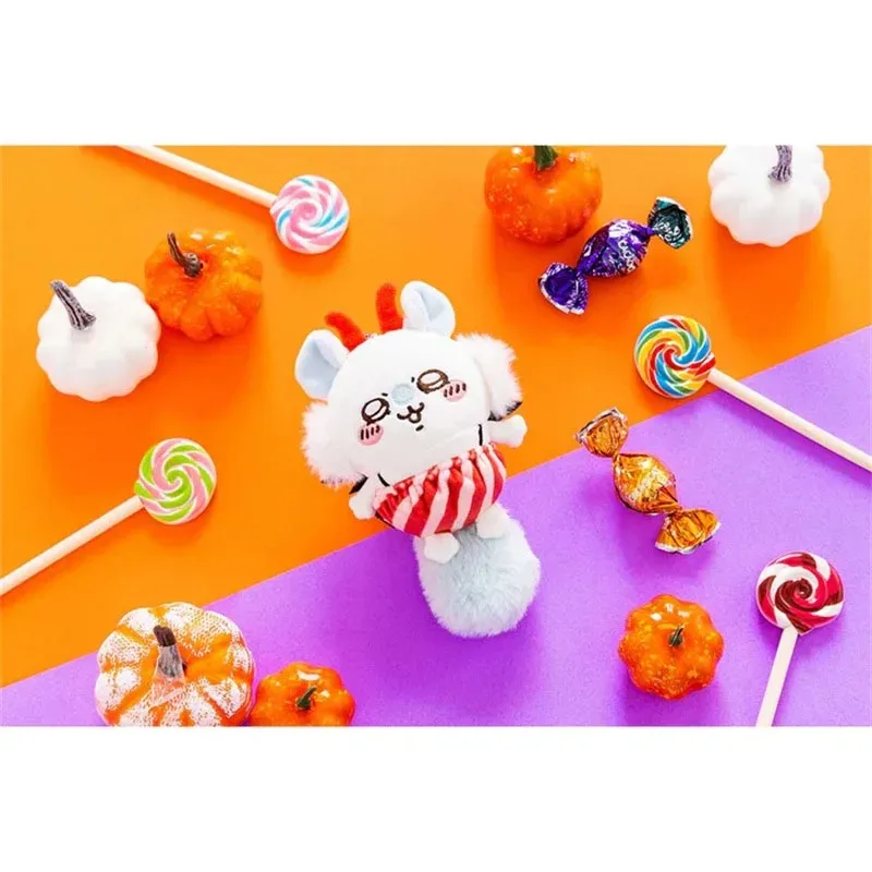 Kawaii Chiikawa USAGI плюшевая кукла брелок милый Хэллоуин летающая белка плюшевые