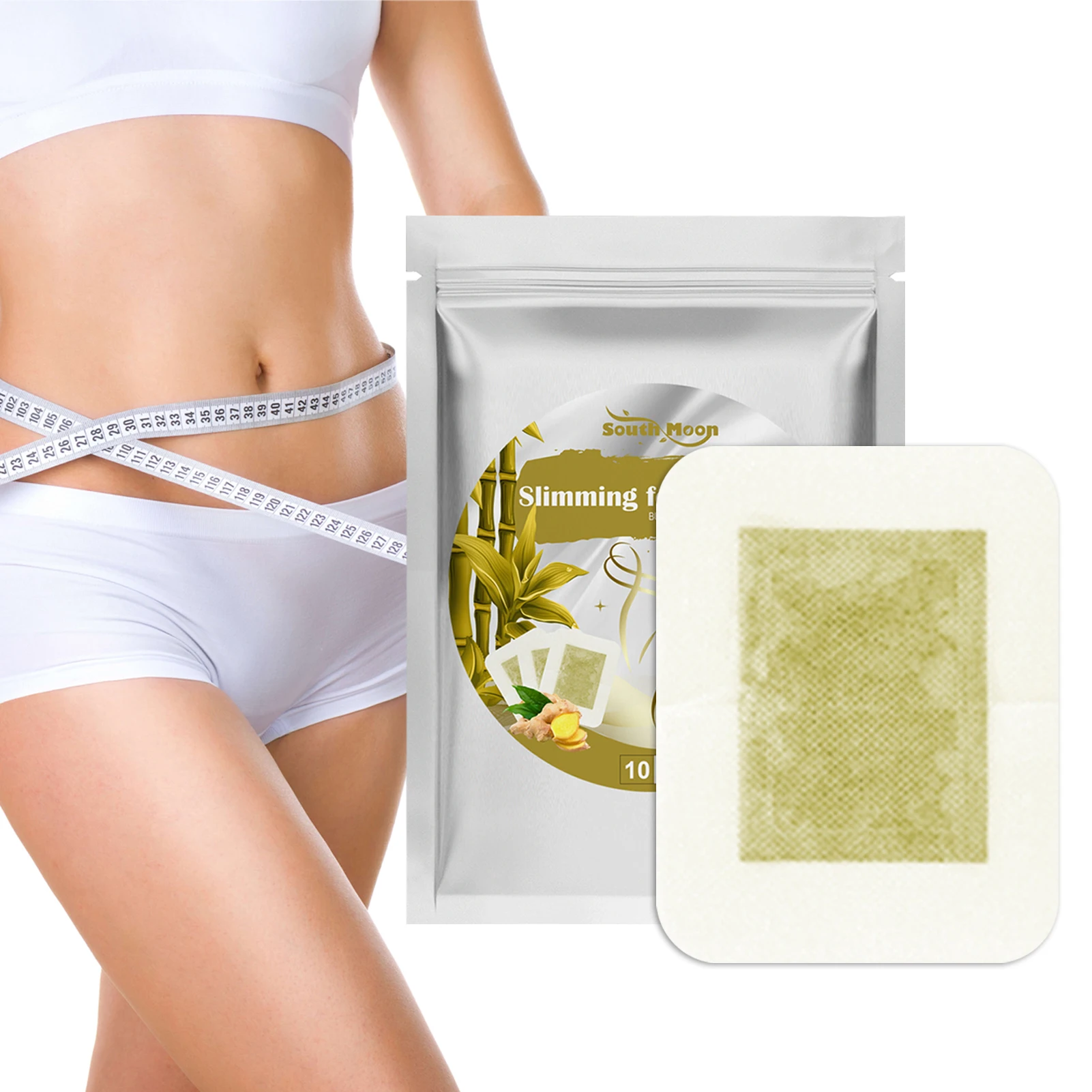 

Foot Pads 10Pcs 10Pcs Herbal Ginger Patch Ginger Body Sculpting Foot Patch Promote Blood Circulations Relieve Pains And Improve