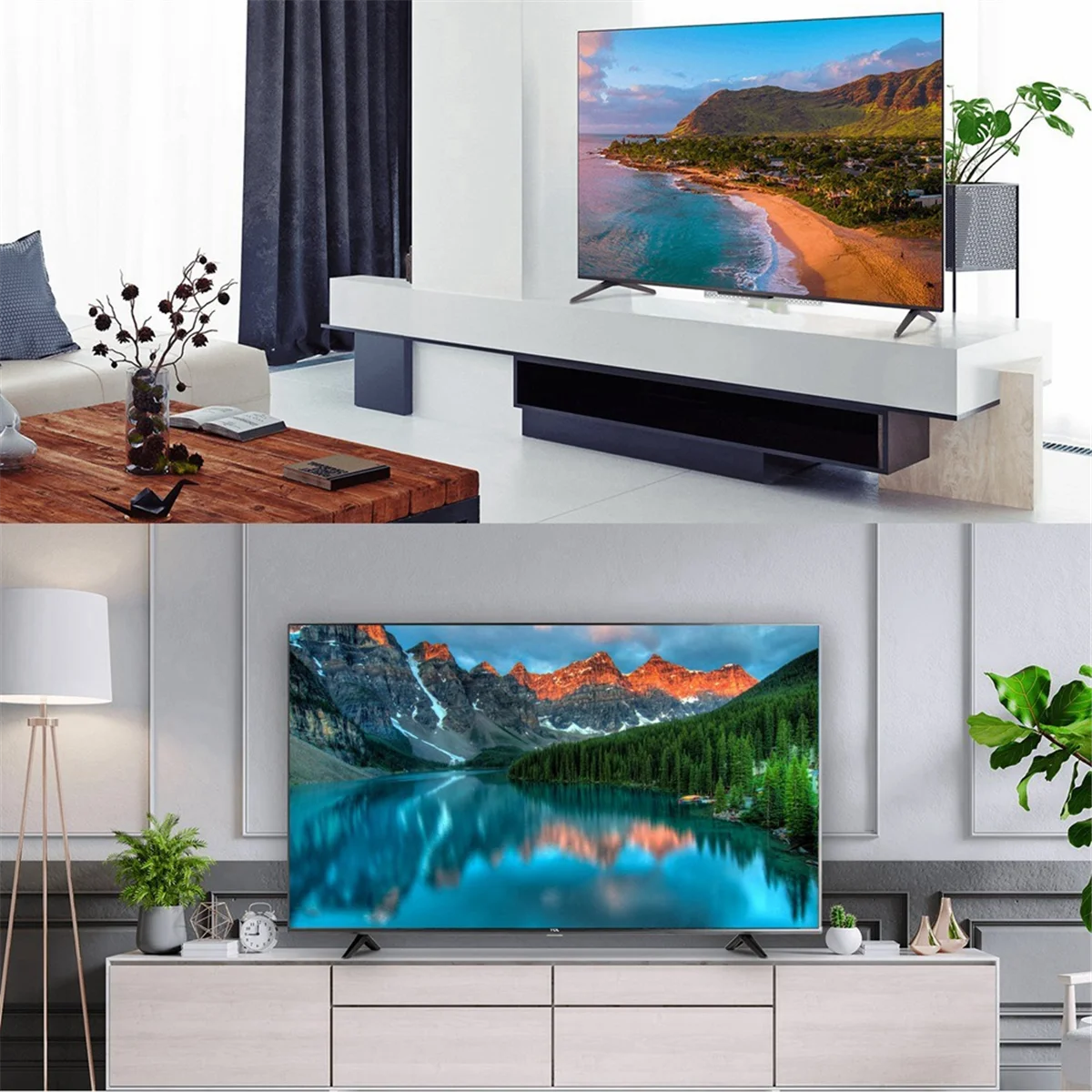 Универсальная настольная подставка для телевизора Vizio Samsung LG TCL Hisense с винтами