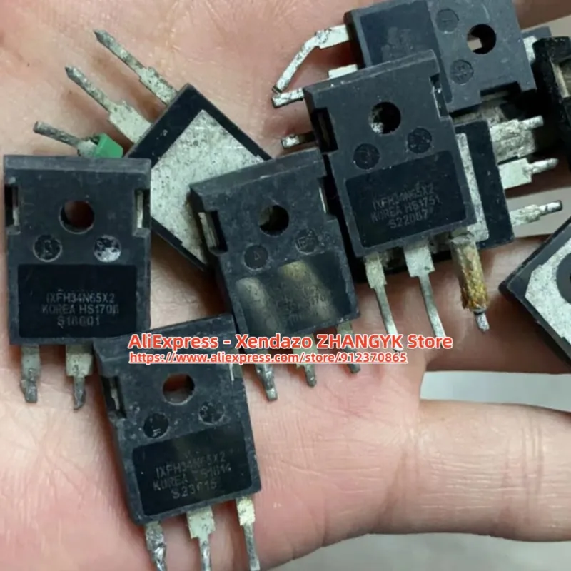 

10 шт./лот IXFH34N65X2 IXTH34N65X2 34N65 650V 34A MOSFET TO-247