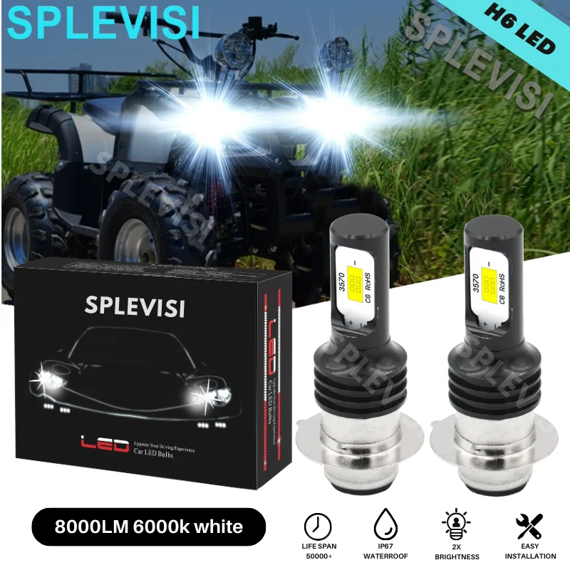 Фонари головного света H6 6000K, 2016 лм, 2017 лм Фонари головного света H6 6000K, 2016 лм, 2017 лм