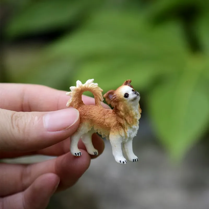 

mini pvc figure Simulated puppy cute Chihuahua pet dog