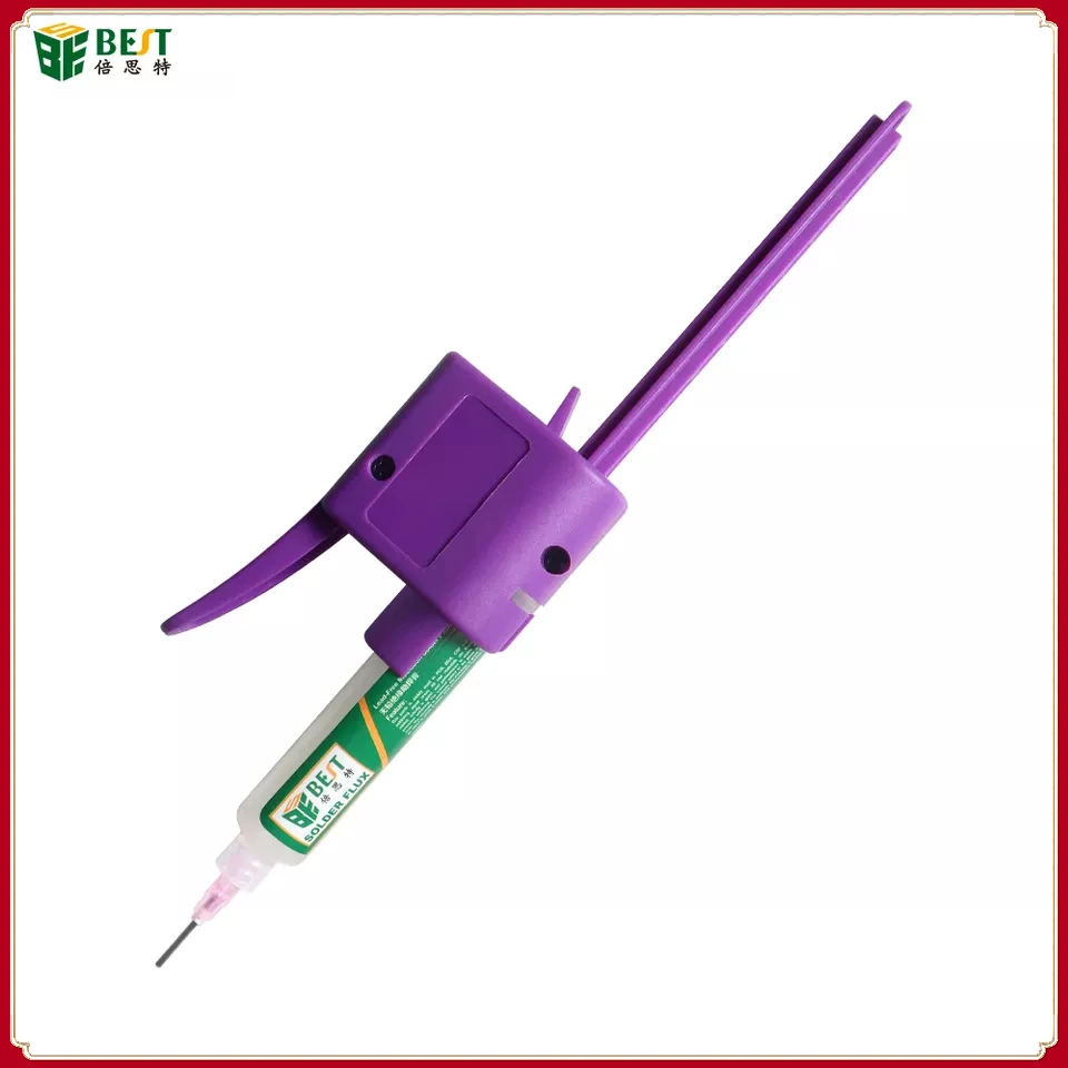 

BST-61 TubeMate Welding Oil Booster Press Type Auxiliary Manual Glue Gun Easy to Discharge Oil Solder Flux Propulsion Tools