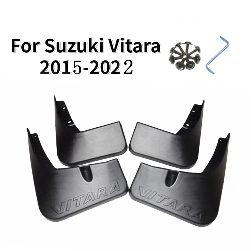 

4pcs for Suzuki Vitara 2015~2022 2016 LY Escudo Mudguards Fender Mud Flap Guard Splash Mudguard Fenders Mudflaps Car Accessories