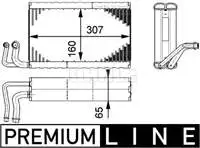 

AE68000P internal EVAPORATOR PREMIUM LINE E60 E64 E63