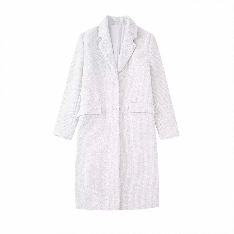 

ZATRHMBM 2022 New Fashion Button Up Straight Women Coat Vintage Long Sleeve Patch Pocket Female Outerwear Chic Overshirt