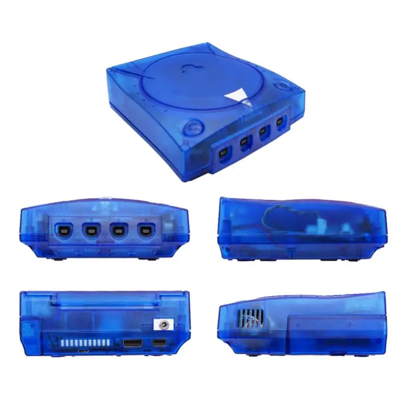 

Plastic Housing Shell Translucent Replacement Case Transparent Boxes Retro Video Game Console For Sega Dreamcast Dc Accessories