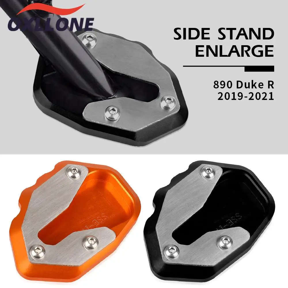 

Kickstand Support FOR 890 Duke R 2019 2020 2021 2022 CNC Kickstand Side Stand Extension Foot Pad Support Motorcycle Accessories
