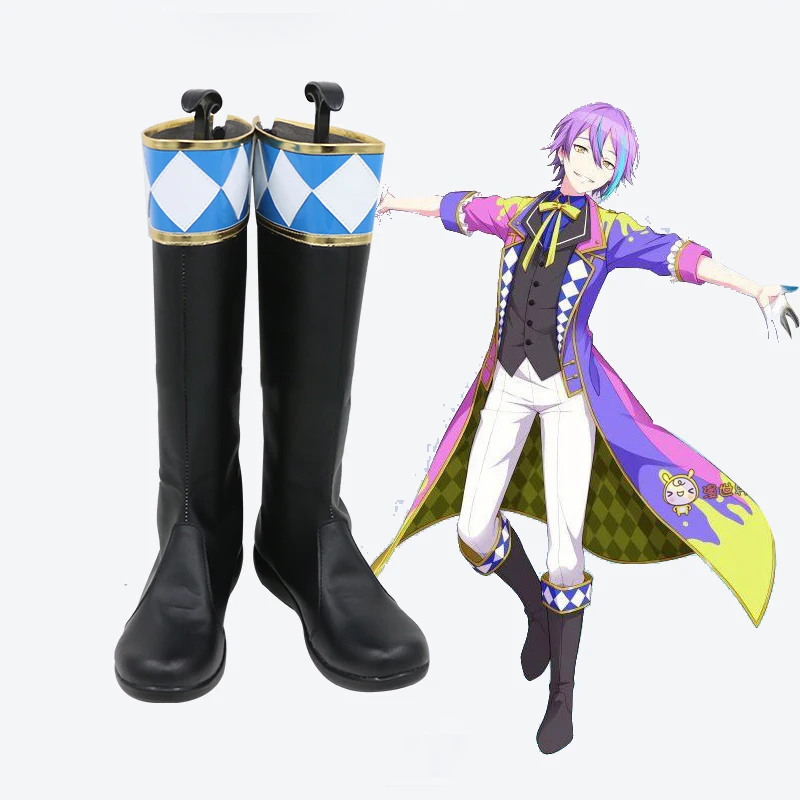 

Project Sekai Colorful Stage! Kamishiro Rui Cosplay Shoes Boots Halloween Costumes Accessory Custom Made