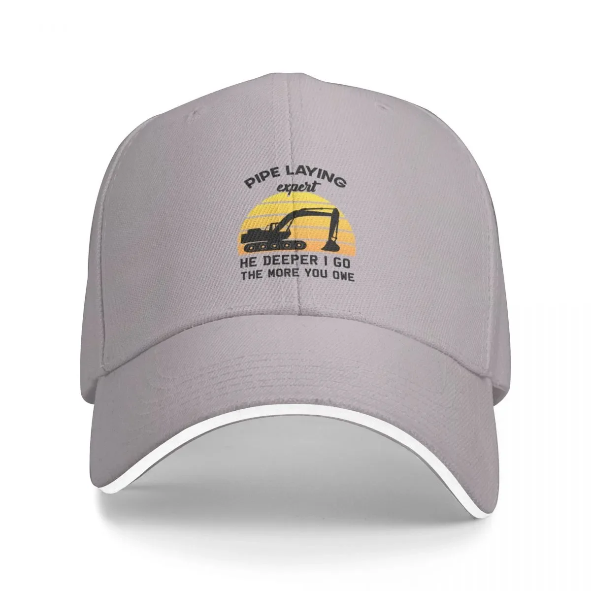 

New The Deeper I Go the More You Owe - Pipe Laying Expert Gift Cap Baseball Cap trucker hat hat man luxury boy child hat Women's
