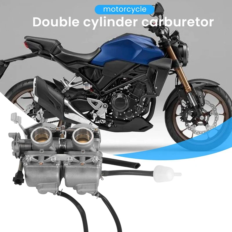 PD26JS 26MM 250CC CBT 125/250 Twin Cylinder Carburetor For Motorcycle Atvs Johnny Pag Spyder 300 Barhog Raptor FX-3 Carb