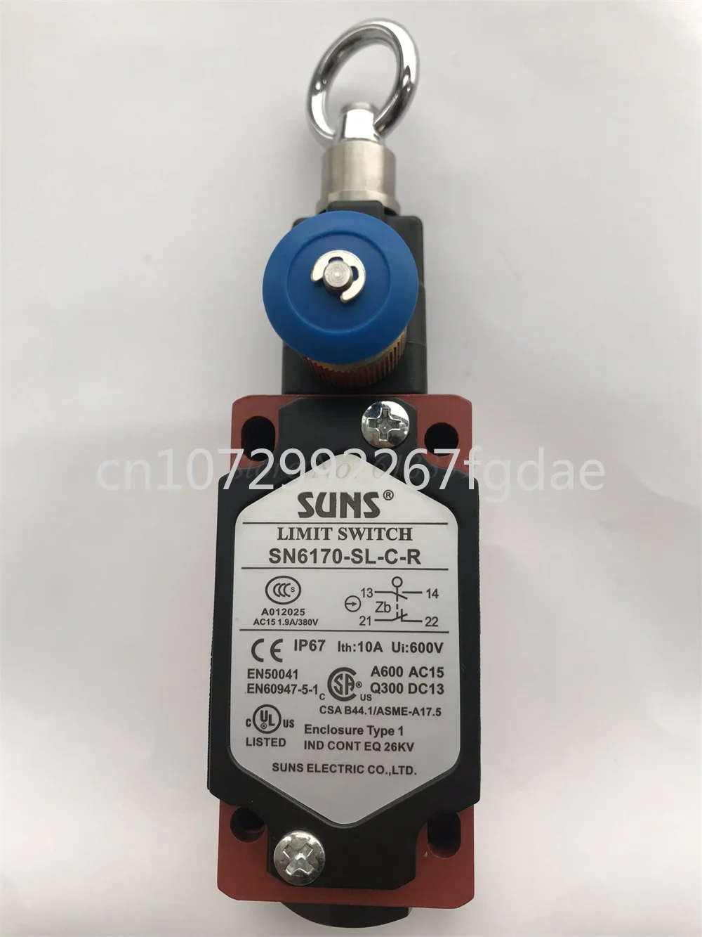 

Pull Rope Switch SN2170/SN4170/SN6170-SL-C-R Safety Emergency Stop Switch Pull Wire Travel Switch