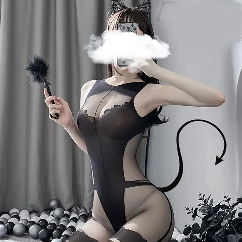 

Lingerie girl passion from big chest open files off transparent conjoined bed tear at sexy uniform extreme temptation