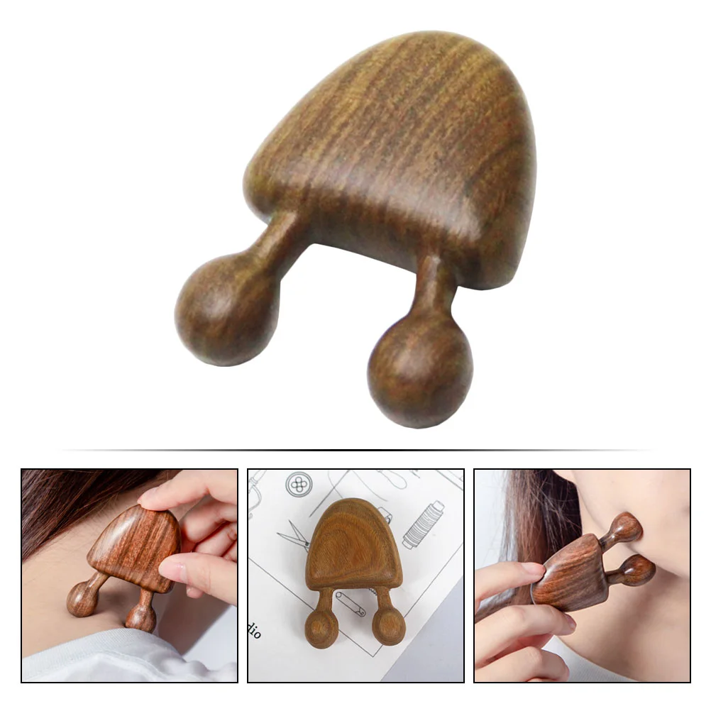 Массажная расческа инструменты для ухода за кожей деревянный ремесленный