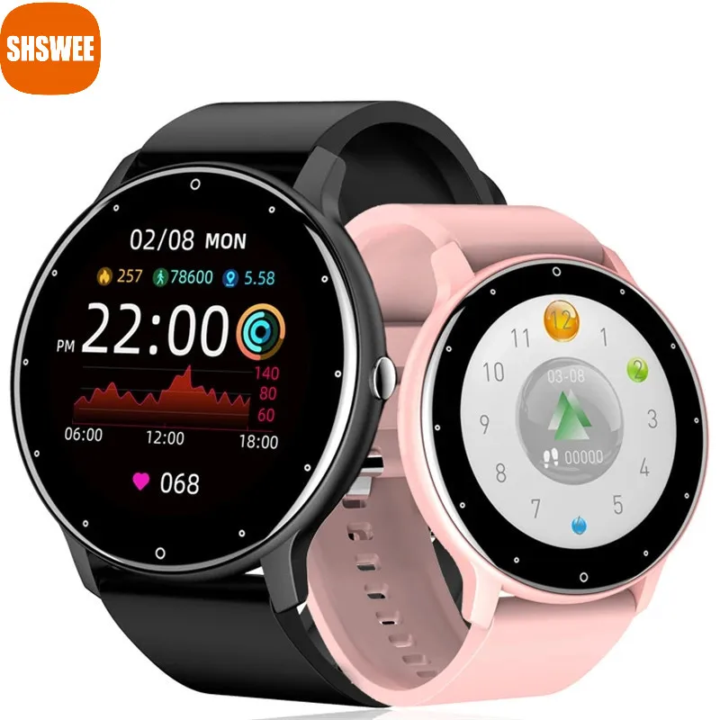 

Смарт-часы женские/мужские водонепроницаемые (IP67) С Пульсометром