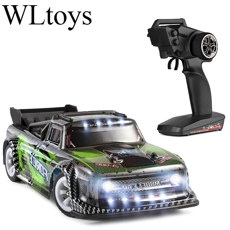 WLtoys k989 Upgraded 284131 1/28 With Led Lights 2.4G  4WD 30Km/H Metal Chassis Electric High Speed Off-Road Drift RC Cars