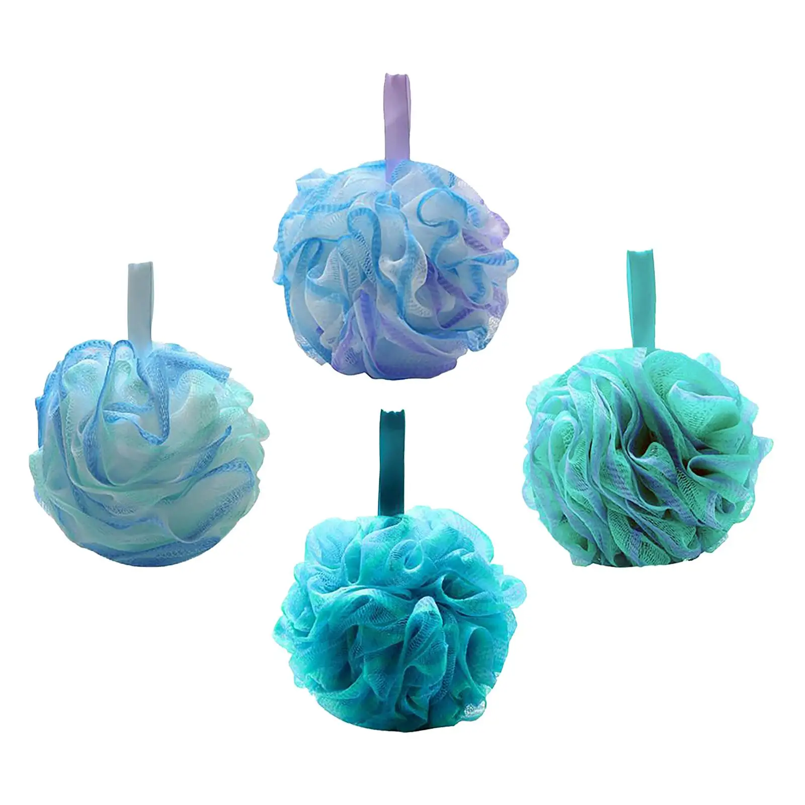 Сетчатый скребок для тела сетчатый пуф ванны удобная эластичная губка душа