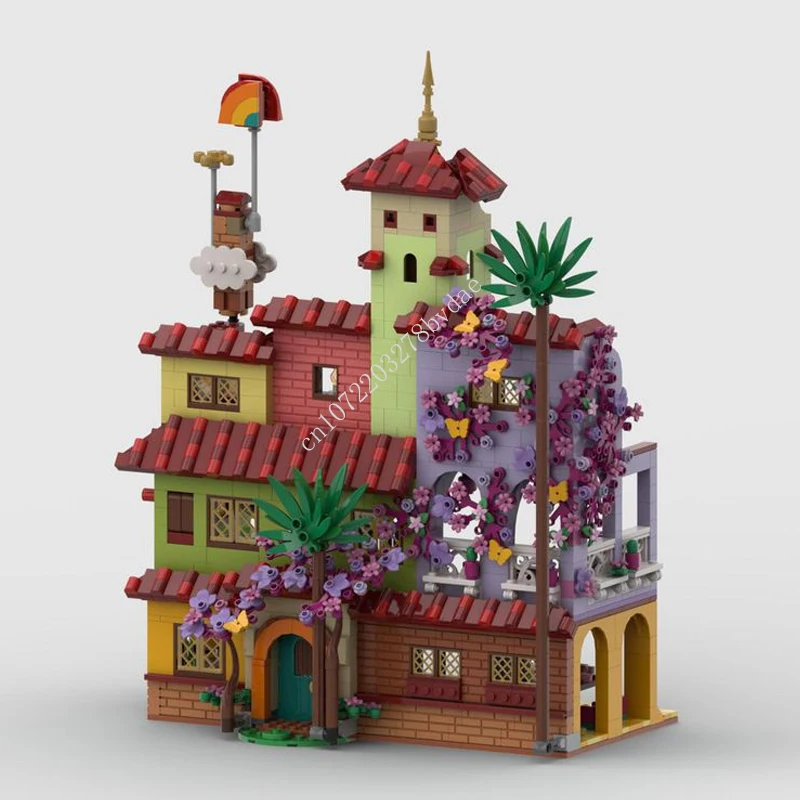 

1526PCS MOC Modular Madrigal House Street View Model Building Blocks Technology Bricks DIY Creative Assembly Toys Holiday Gifts