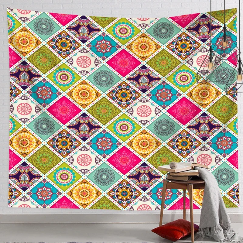 Ashou богемный гобелен настенный Декор домашний декор в стиле бохо хиппи Настенный
