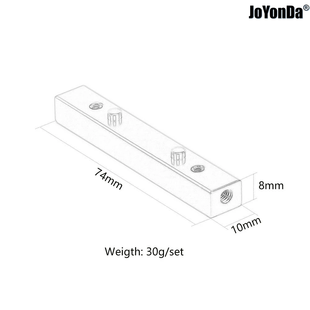 # 86079 Алюминиевая скоба крепления двигателя 8x10x74 мм для RC HPI 1/8 SAVAGE 21 25 SS 3 5 4 6 FLUX X XL