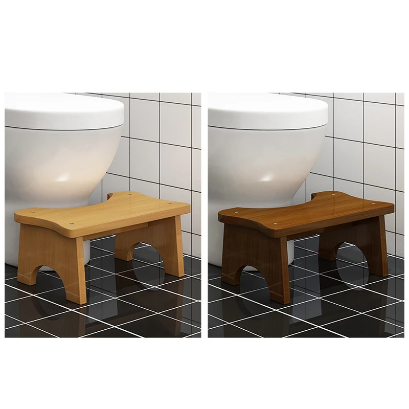 Домашняя ступенька для ног из стабильного бамбука для туалета, дома и детей, качественное сидение.