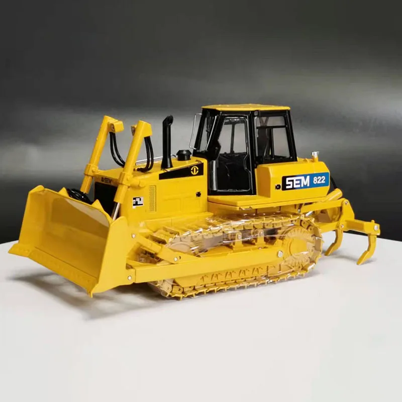 

Масштаб 1:35, бульдозер SEM822 Shantui, модель механического литья под давлением, Инженерная модель автомобиля, коллекционные украшения, демонстрационные игрушки, подарки