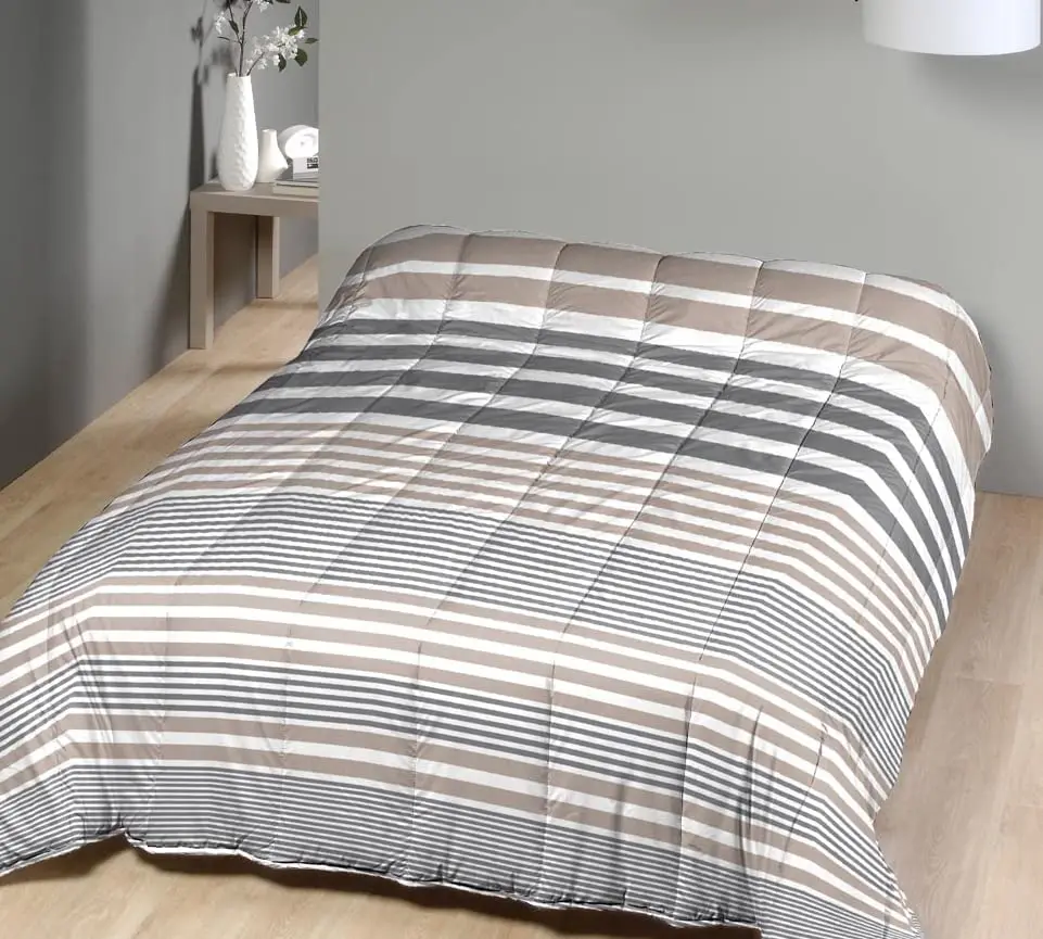 

Couette imprimée Strip - 1 Personne - 140x200 - Spécial Eté