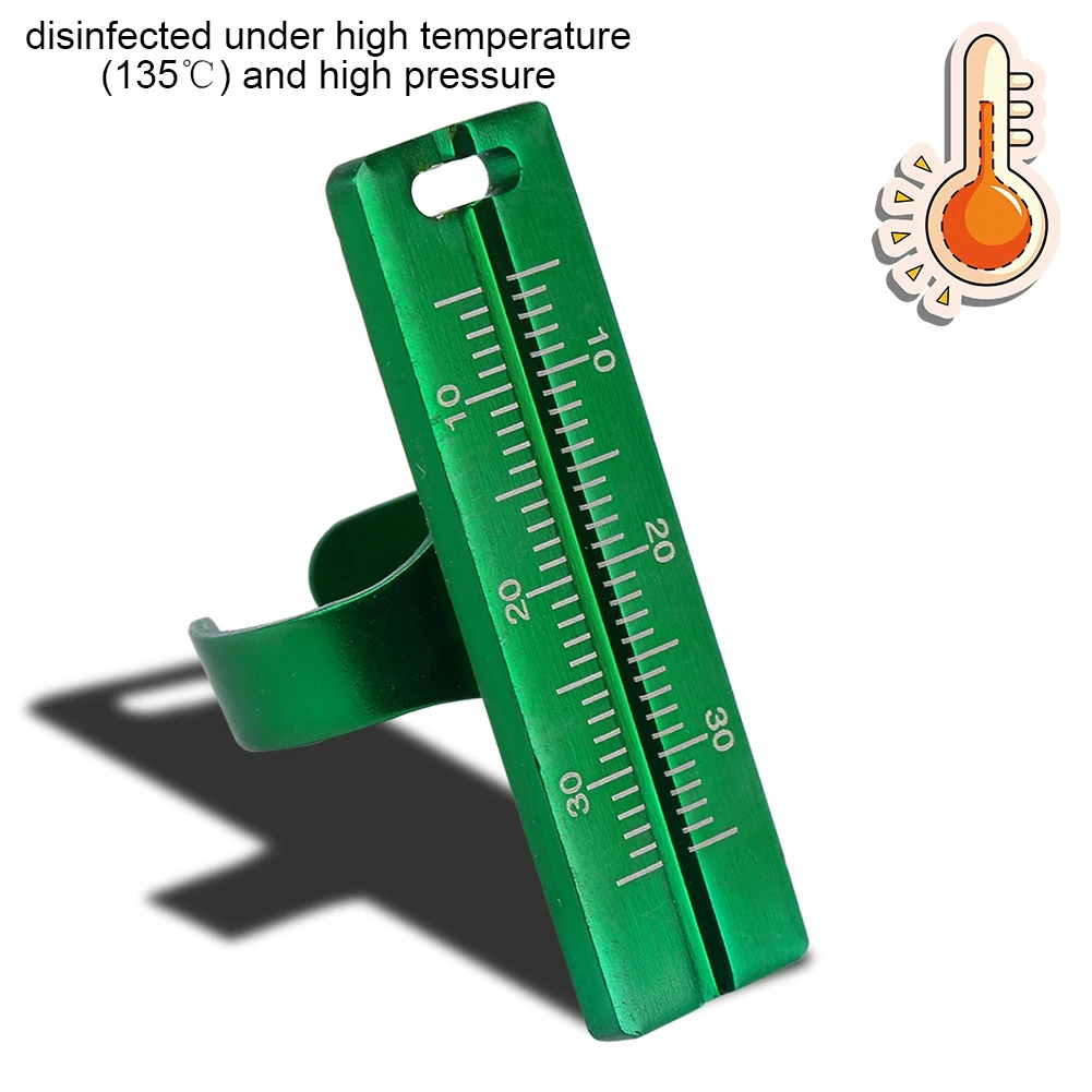 10 шт. стоматологическая линейка-Кольцо из алюминиевого сплава | Красота и