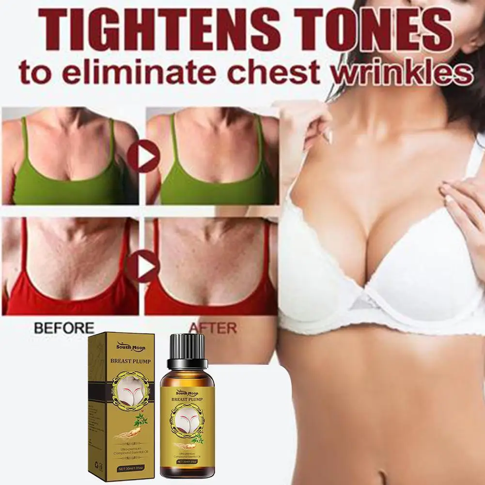 30 мл женьшень для подтяжки груди подтягивающий большой массаж Женский эфирный