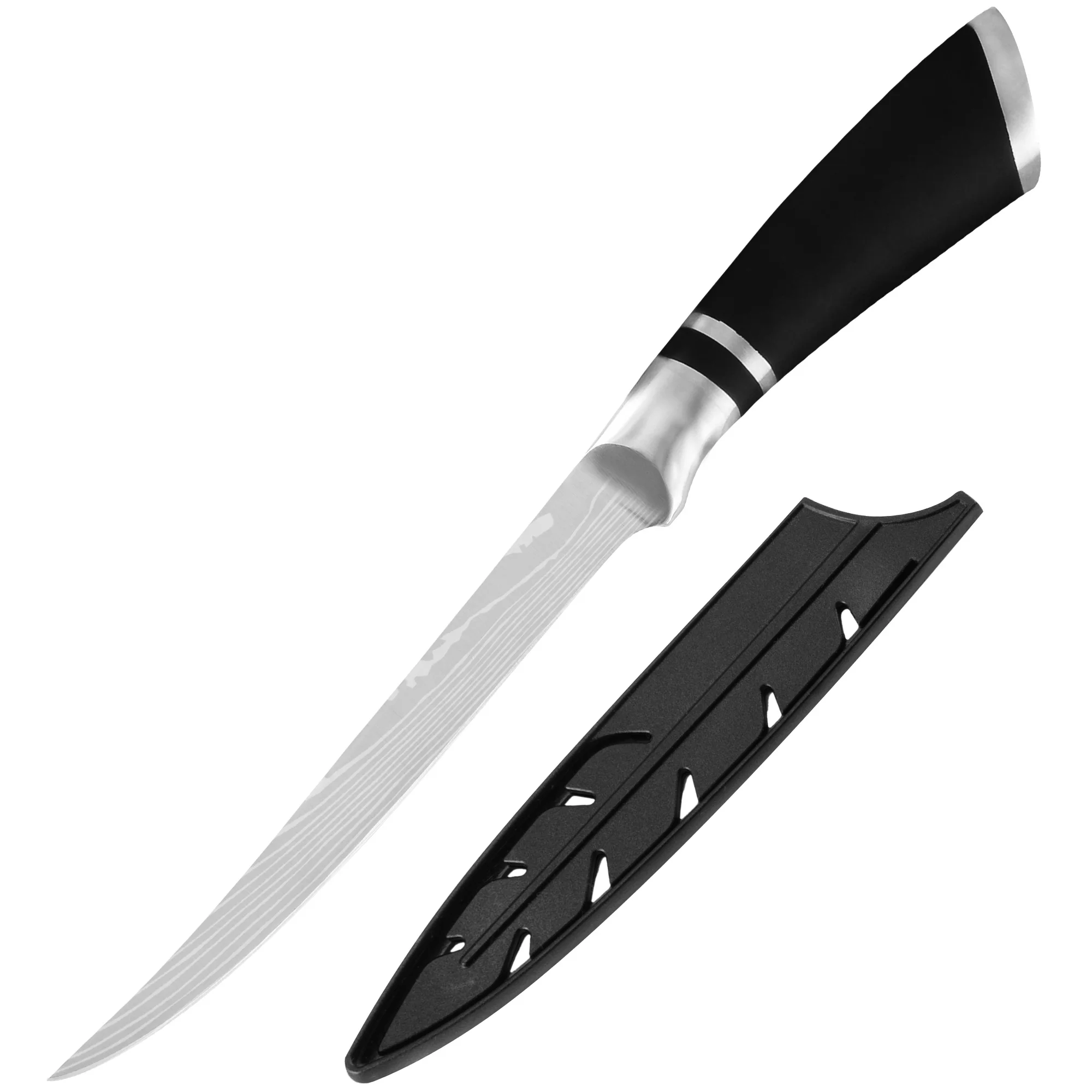 

Ножи Sowoll, кухонный инструмент из нержавеющей стали, нож для резьбы по филе рыбы, нарезки, приготовления стейка, мяса, мясника, нож для резьбы, 6 дюймов 7 дюймов 8 дюймов, ножи