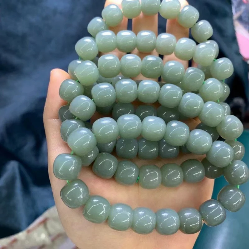 Hetian Jade Qiemo голубые искусственные ювелирные изделия оптовая продажа